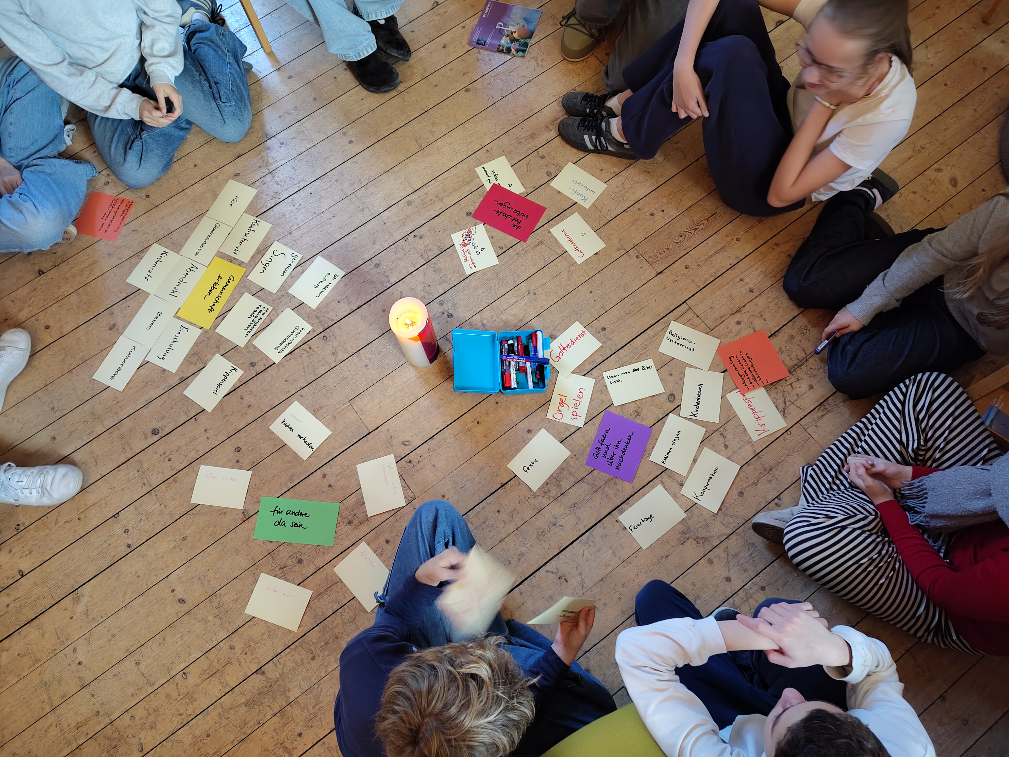 Konfi-Kurs Foto: Christiane Stahlmann