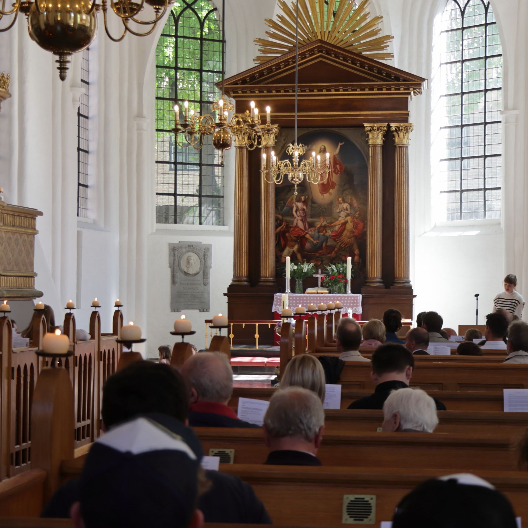 Gottesdienst in Sankt Petri Kirche