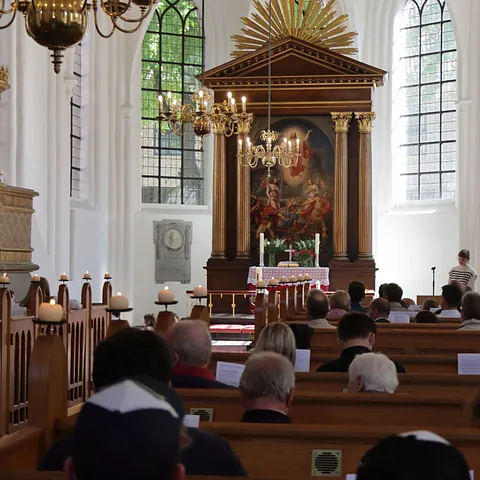 Gottesdienst in Sankt Petri Kirche
